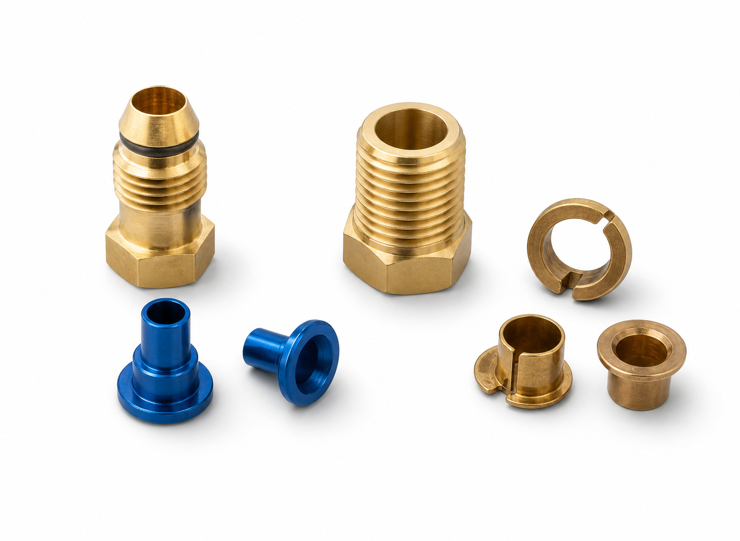 Copper and aluminum machined fittings 05