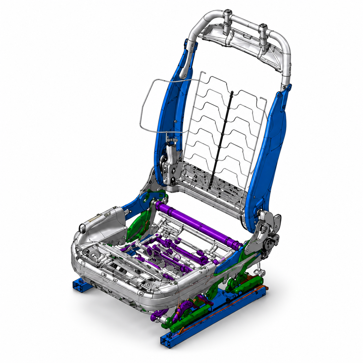 Electric 6-Way Power Seat Platform 05